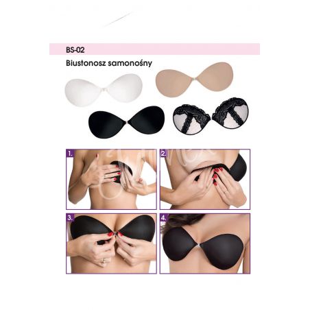 Self-supporting bra Julimex PUSH-UP BS 02