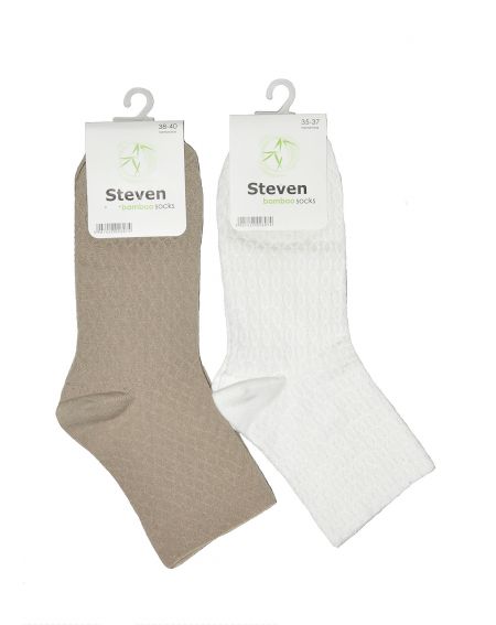 Steven Socken Art.125 Bambus für Damen Muster 35-40