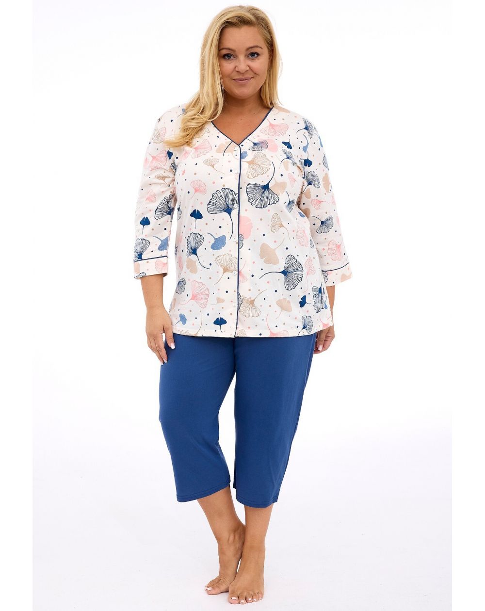 Piżama Cornette 842/394 Tess 3/4 3XL-5XL