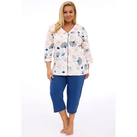 Piżama Cornette 842/394 Tess 3/4 3XL-5XL