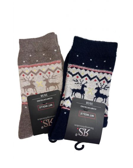 Skarpety RisSocks 43356 Mit Wolle Komfortbund 35-46