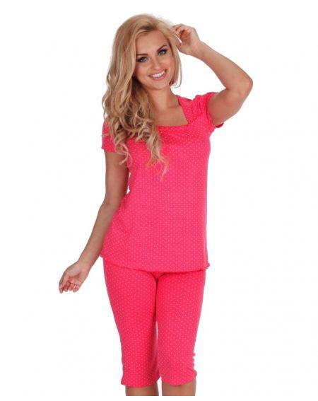 Pijamas De Lafense 527 Dots kr / r 3XL-4XL