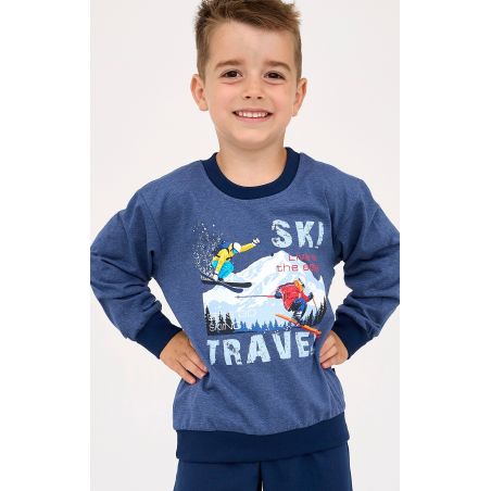 Piżama Cornette Kids Boy 477/158 Ski 86-128