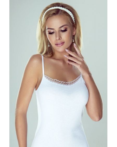 Camiseta Eldar Delfina Plus blanca 2XL-3XL