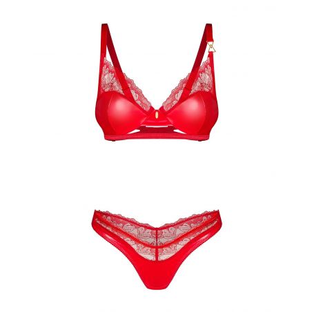 Komplet Obsessive Aliosa Bra&Thong S-3XL