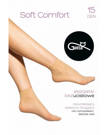 Skarpetki Gatta Soft Comfort 15 den bezuciskowe