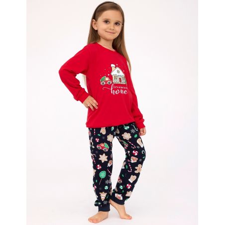 Piżama Cornette Kids Girl 594/175 Home dł/r 86-128