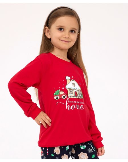 Piżama Cornette Kids Girl 594/175 Home dł/r 86-128