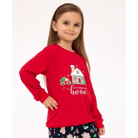 Piżama Cornette Kids Girl 594/175 Home dł/r 86-128