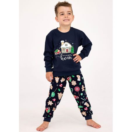 Piżama Cornette Kids Boy 593/157 Home dł/r 86-128