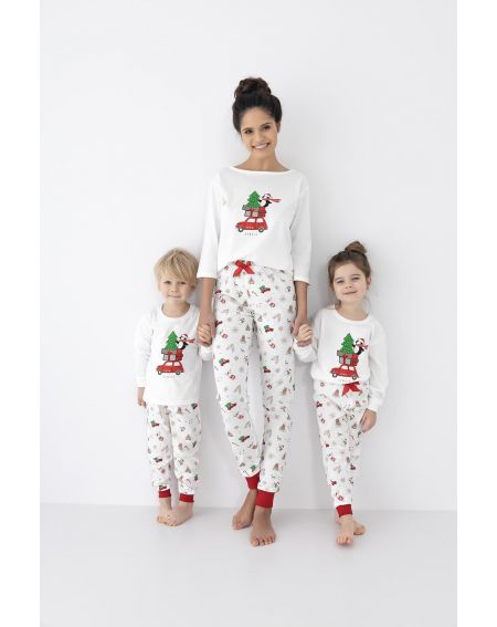 Piżama Sensis Lillian 3/4 Christmas S-XL