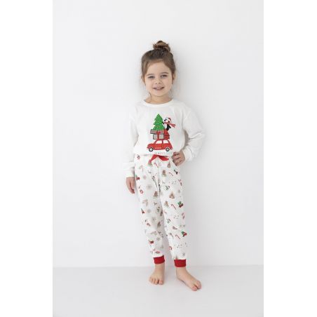 Piżama Sensis Lillian/Olivier Christmas Kids dł/r 110-128