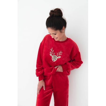 Piżama Sensis Harriet dł/r Christmas S-XL