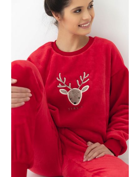 Piżama Sensis Harriet dł/r Christmas S-XL