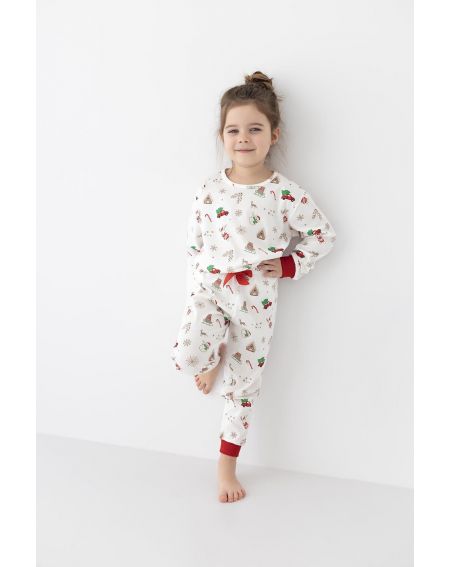 Piżama Sensis Maurice/Samantha Kids Christmas dł/r 98-104