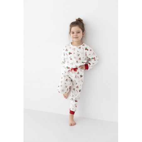 Piżama Sensis Maurice/Samantha Kids Christmas dł/r 98-104