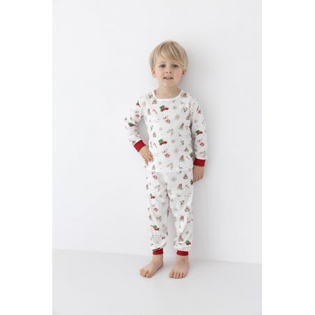 Piżama Sensis Maurice/Samantha Kids Christmas dł/r 98-104