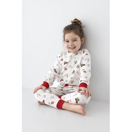 Piżama Sensis Maurice/Samantha Kids Christmas dł/r 98-104