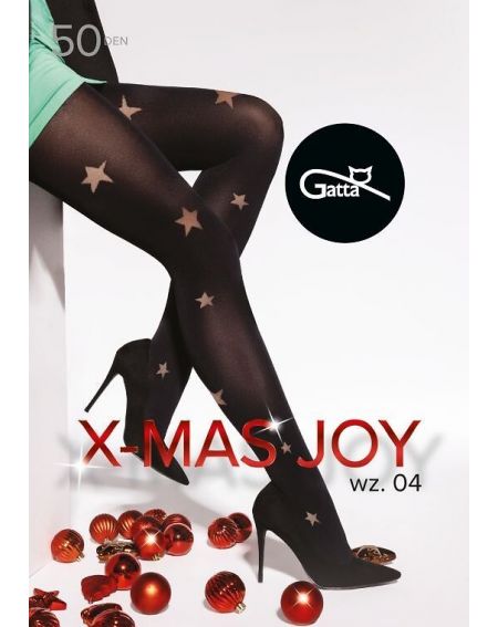 Rajstopy Gatta X-Mas Joy wz.04 50 den 2-4