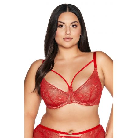 Biustonosz semi soft Ava 2127 Red