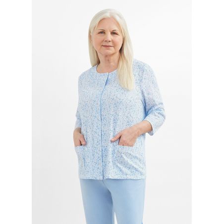 Piżama Martel 201 Maria II 3/4 3XL-4XL rozpinana Wybrane