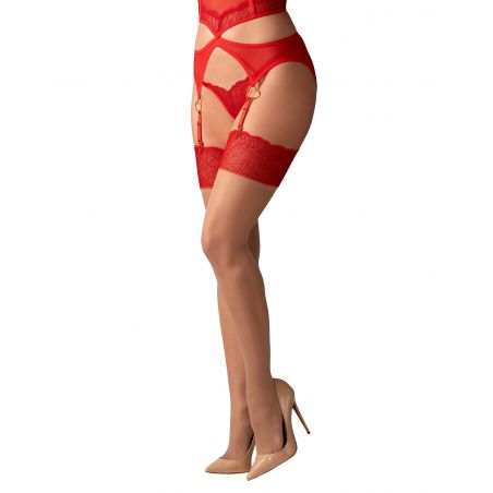 Pończochy Obsessive Cupide Desir Stockings S-3XL