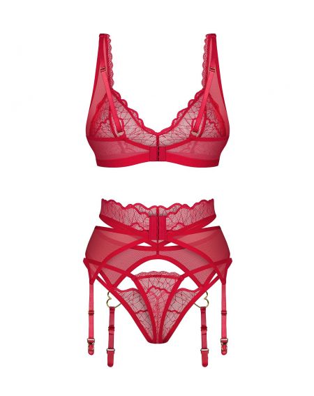 Komplet Obsessive Cupide Desir Set 3 S-3XL