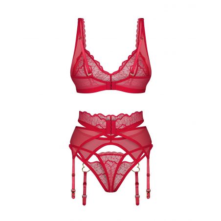 Komplet Obsessive Cupide Desir Set 3 S-3XL