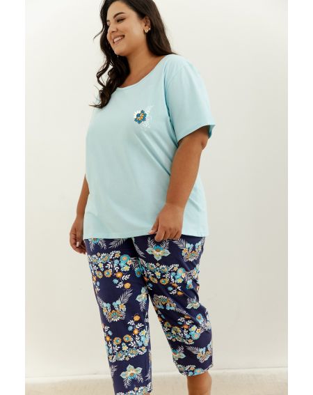 Piżama Taro Kristen 3366 kr/r 2XL-3XL W25 damska