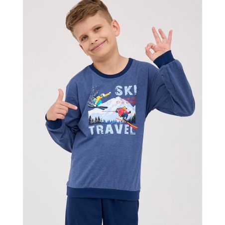 Piżama Cornette Young Boy 267/158 Ski 134-164