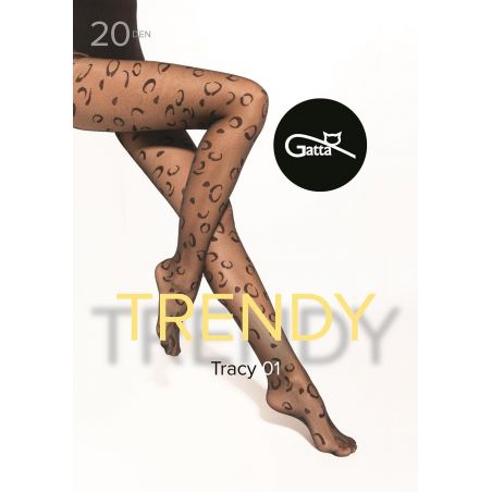 Rajstopy Gatta Trendy Tracy wz.01 20 den 2-4