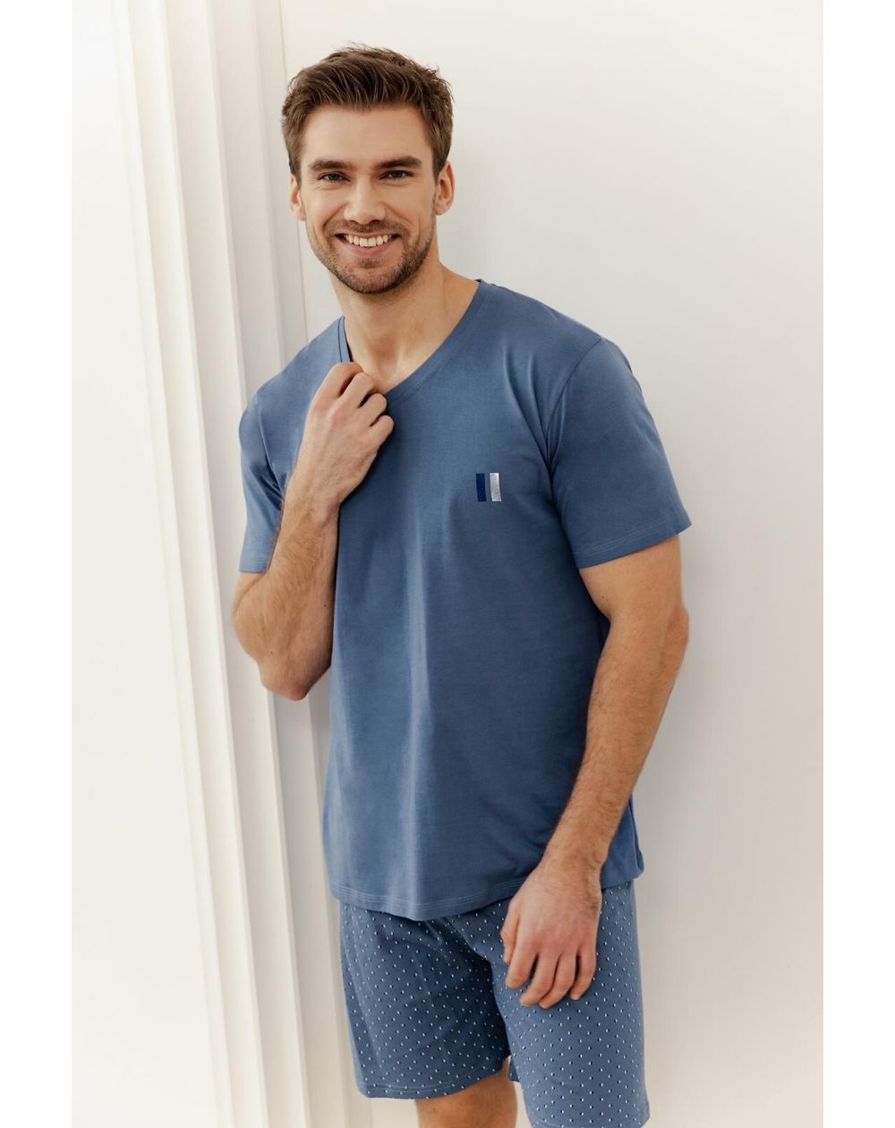 Piżama Taro Henry 3399 kr/r 4XL-5XL W25 męska