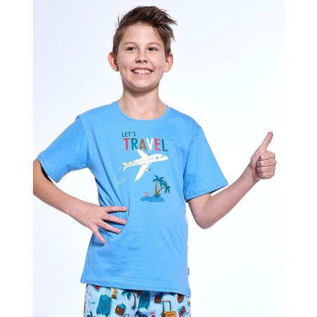 Piżama Cornette Young Boy 790/121 Travel 3 134-164