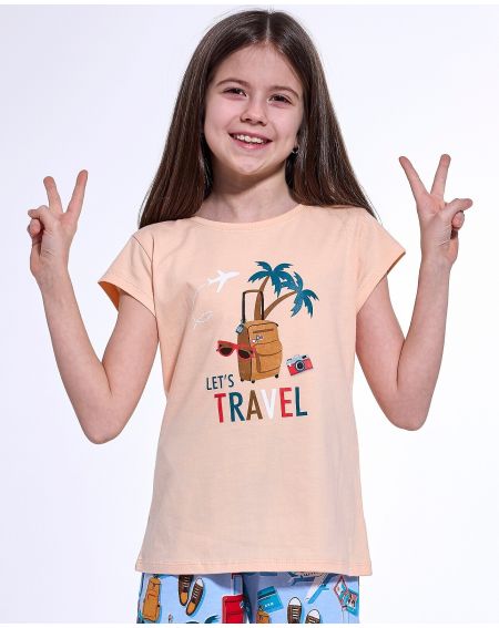 Piżama Cornette Kids Girl 787/110 Travel 2 86-128