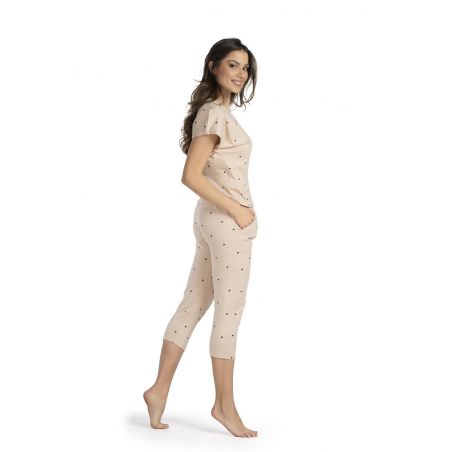 Piżama Belle Reverie Mireille kr/r S-XL