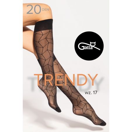 Podkolanówki Gatta Trendy wz.17 20 den