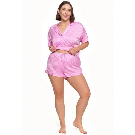 Piżama Moraj PDD4800-009 kr/r S-2XL rozpinana