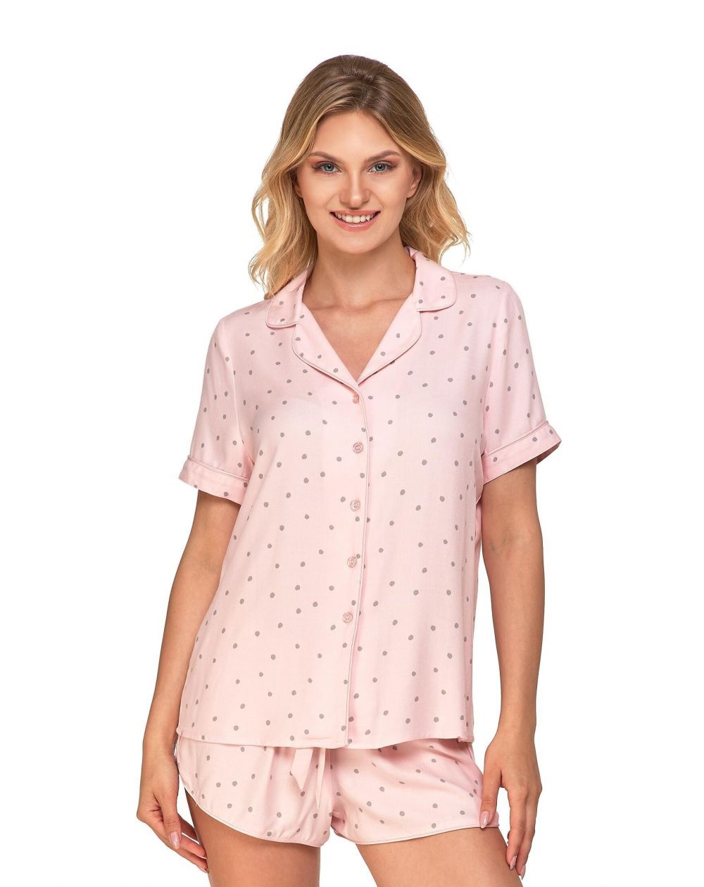 Piżama Moraj PDD5300-009 kr/r S-XL rozpinana