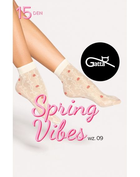 Skarpetki Gatta Spring Vibes wz.09 15 den