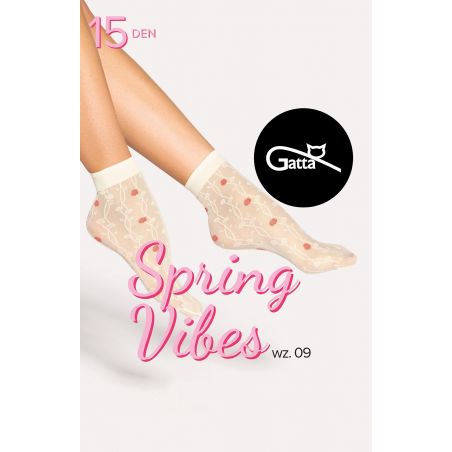 Skarpetki Gatta Spring Vibes wz.09 15 den