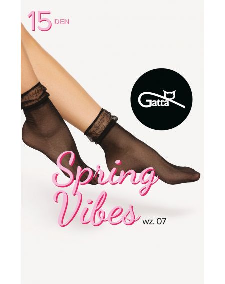 Skarpetki Gatta Spring Vibes wz.07 15 den