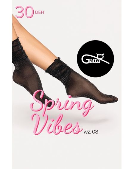 Skarpetki Gatta Spring Vibes wz.08 15 den