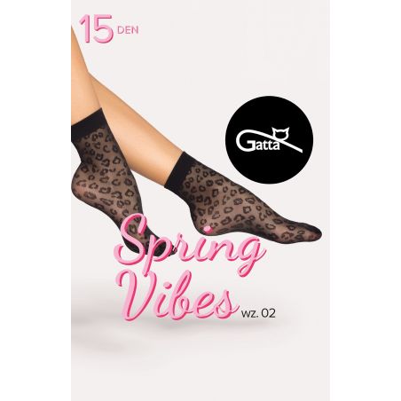 Skarpetki Gatta Spring Vibes wz.02 15 den