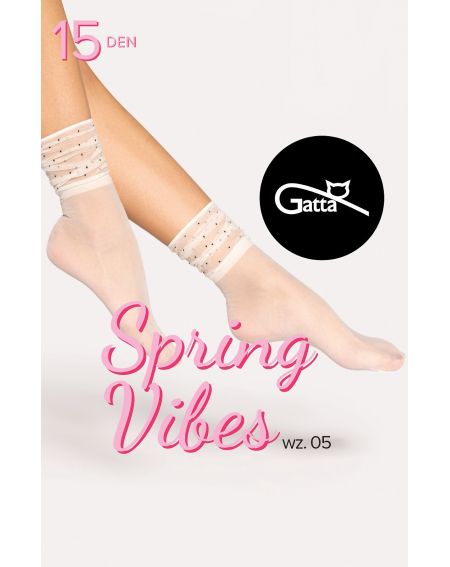 Skarpetki Gatta Spring Vibes wz.05 15 den