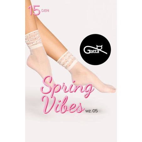 Skarpetki Gatta Spring Vibes wz.05 15 den