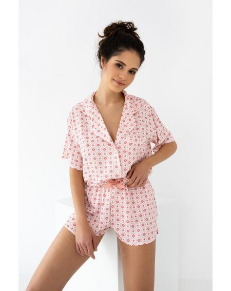 Piżama Sensis Penelopa kr/r S-XL rozpinana