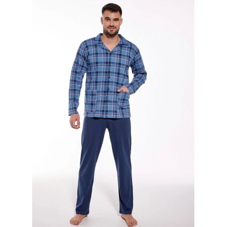 Piżama Cornette 114/68 S-2XL męska rozpinana