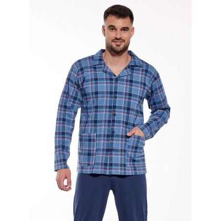 Piżama Cornette 114/68 S-2XL męska rozpinana