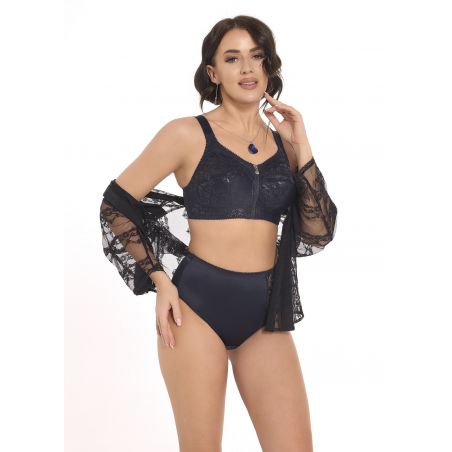 Biustonosz soft bez fiszbin Viki Zuza 586 Nocny Błękit 80-95