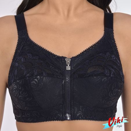 Biustonosz soft bez fiszbin Viki Zuza 586 Nocny Błękit 80-95